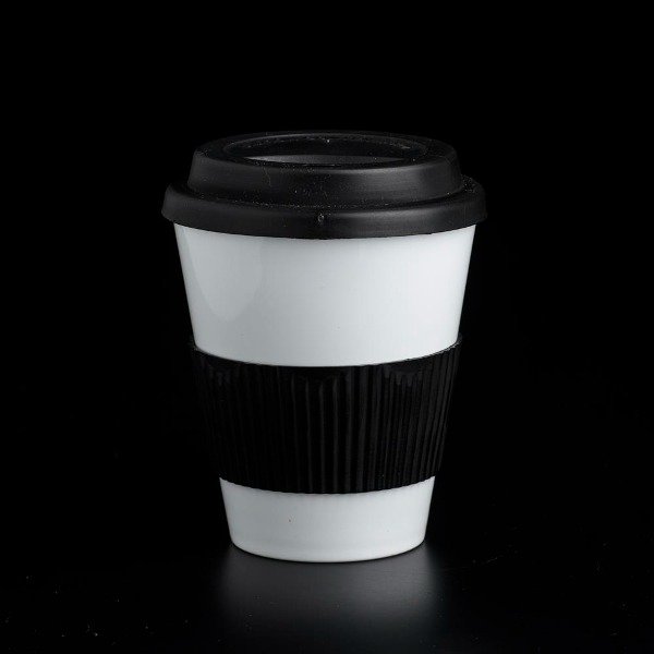 Vaso Térmico Silicona Negro